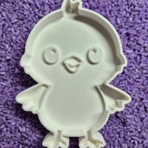 Vulvorm kuiken wit – pasen sensory play