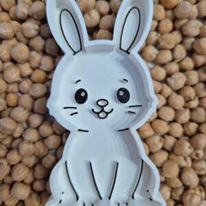 Vulvorm paashaas kleur – pasen sensory play