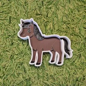 Vulvorm paard kleur – boerderij sensory play