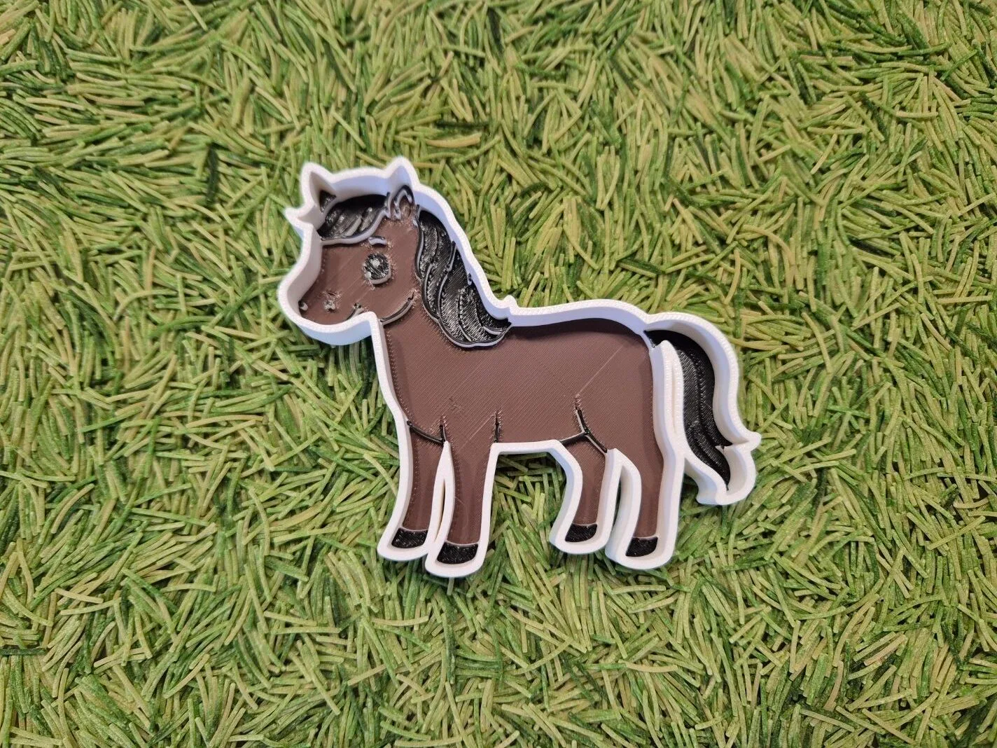 Vulvorm paard kleur – boerderij sensory play