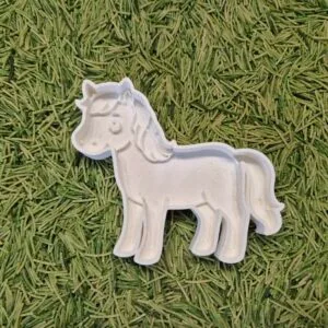 Vulvorm paard wit – boerderij sensory play