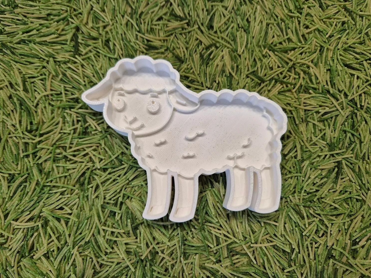 Vulvorm schaap wit – boerderij sensory play